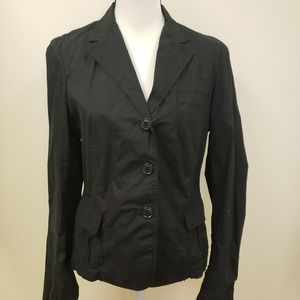 NWOT Weekend Max Mara Black Button Down Shirt